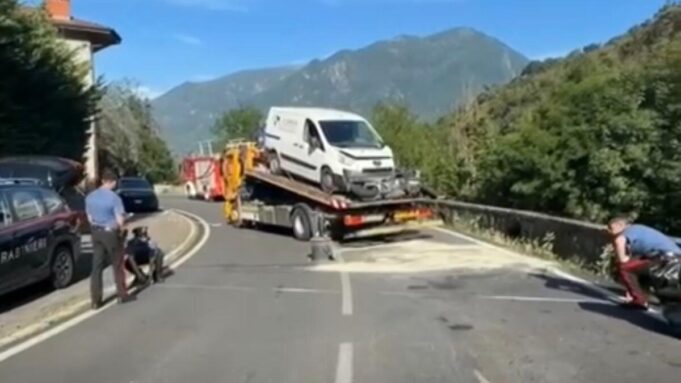 mortale a darfo - il furgone