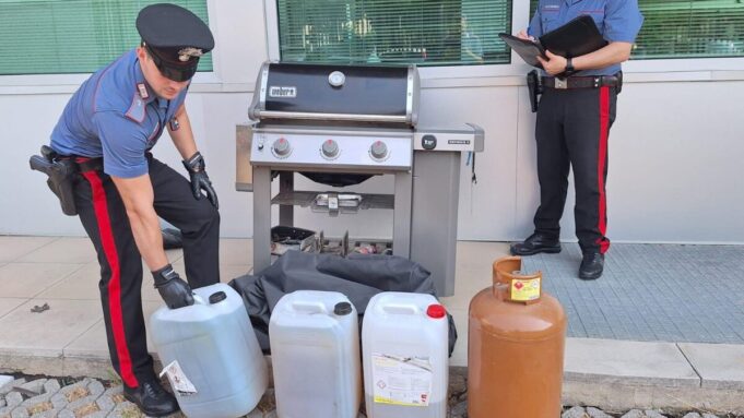 Borgosatollo, colpo di notte in villa fermato con gasolio e barbecue