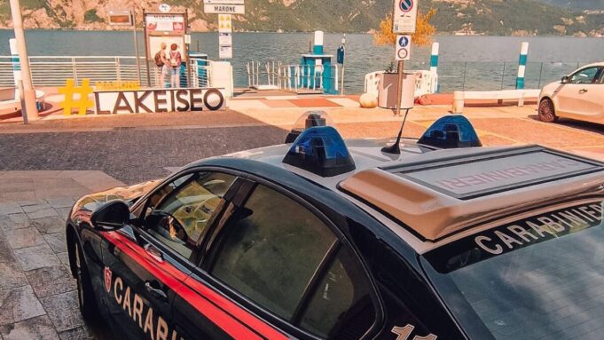auto carabinieri lago iseo